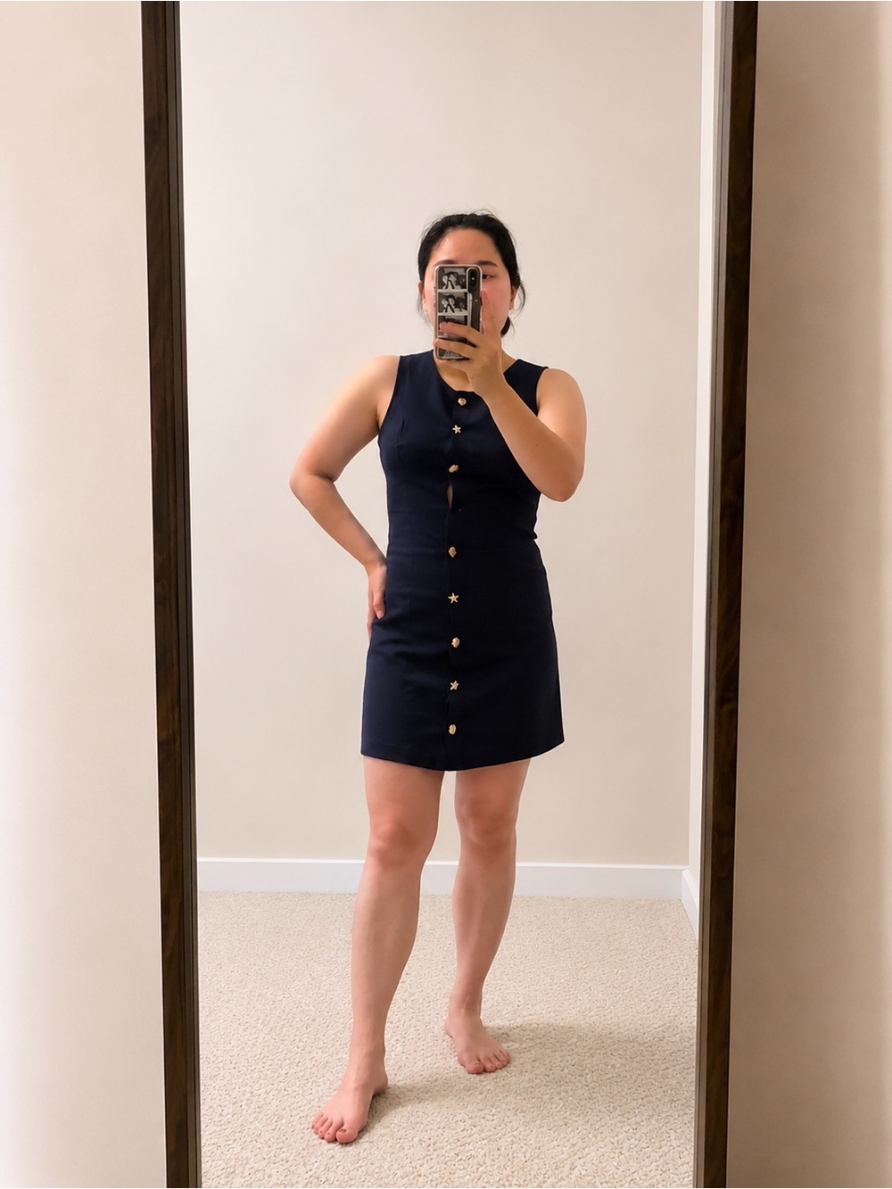 Monteau Los Angeles Navy Dress – XS